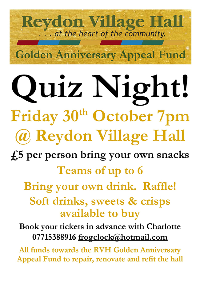 Golden Anniversary Appeal Fund Quiz Night